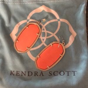 Kendra Scott Coral Danielle Earrings